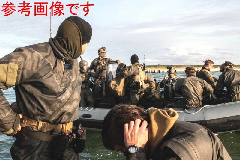 沖縄米軍実物 特殊部隊 NAVY SEALS使用 VBSS TFSS-5326 PECI FLOTATION ブラック ライフプリザーバー 左右セット 中古 ボンベ2個付