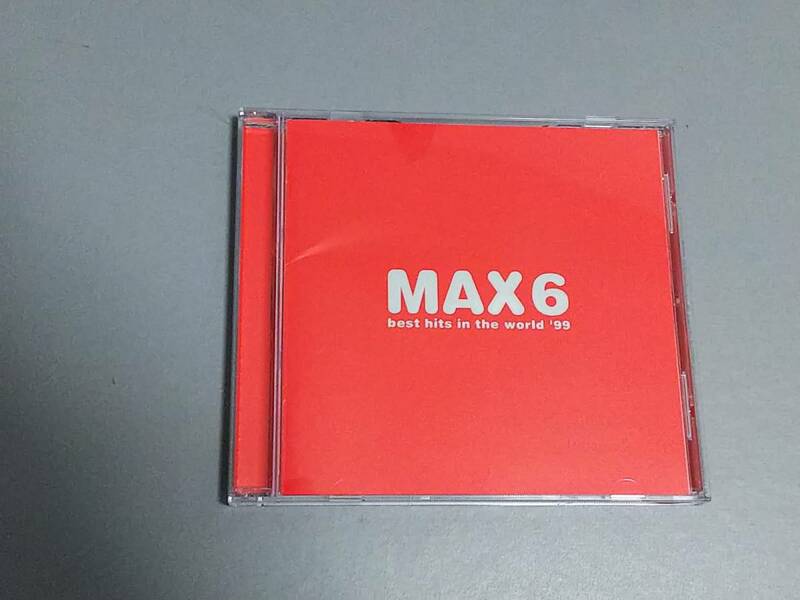 中古CD★MAX６　BEST HITS IN THE WORLD '99　※帯付き　※他のCD出品物との同梱可