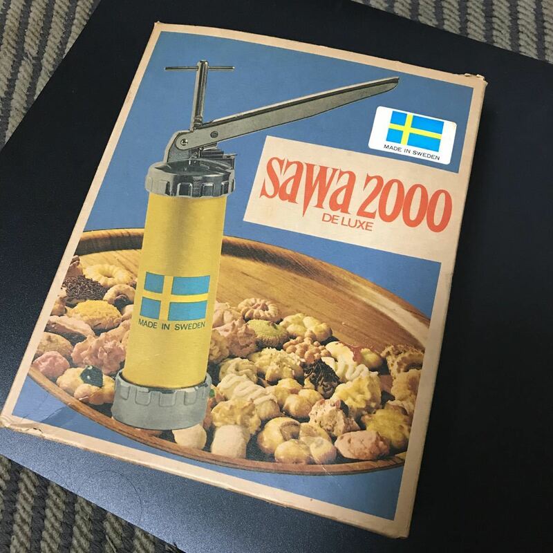 Sawa 2000 スエーデン製　クッキーメイカー　レトロ　美品