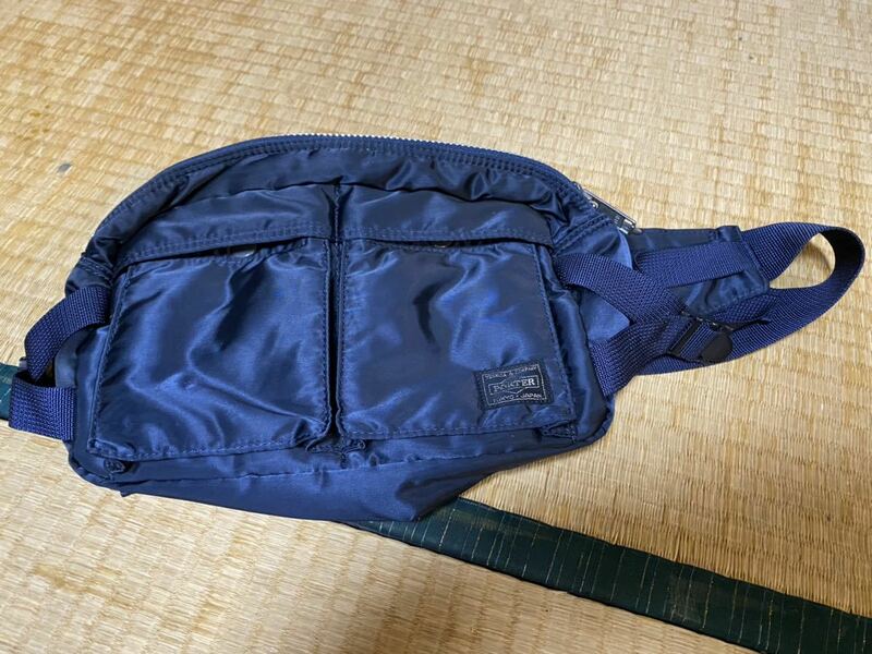 PORTER タンカー ウエストバッグ 2way ネイビー　ヘッドポーター限定