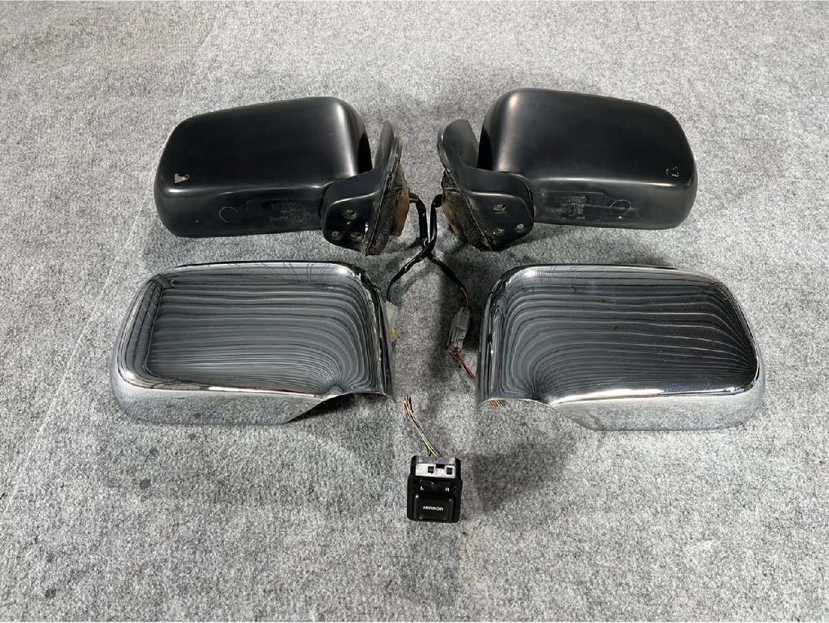 ホンダ Z ゼット PA1 純正 ドアミラー 左右 メッキカバー付き