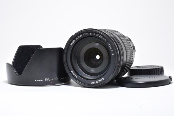 Canon EF-S 18-200mm f/3.5-5.6 IS Standard Zoom Lens #474 s