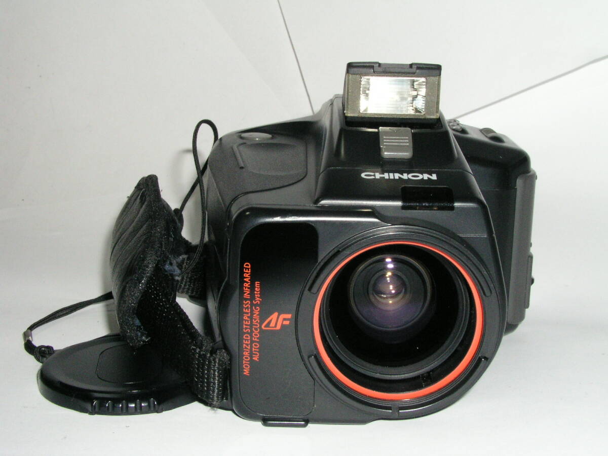 8623★★ 珍カメ ” CHINON GENESIS チノン ジェネシス、35-80mmズームレンズ一体型一眼レフ 1988年発売 ★37