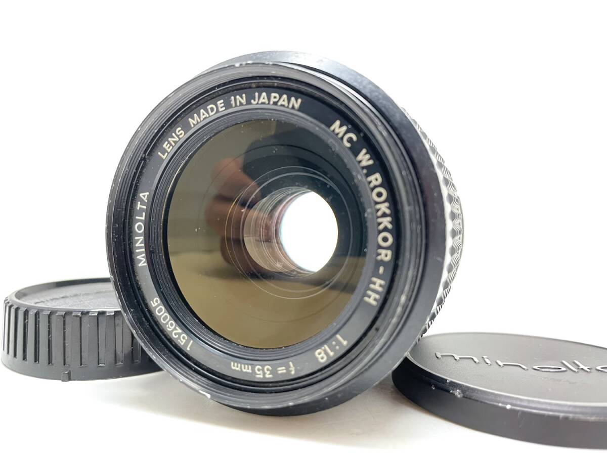 21438●MINOLTA MC W.ROKKOR-HH 1:1.8 f=35mm