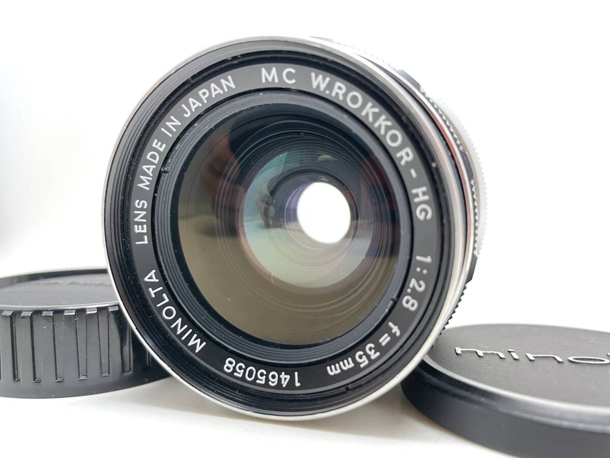 21440●MINOLTA MC W.ROKKOR-HG 1:2.8 f=35mm