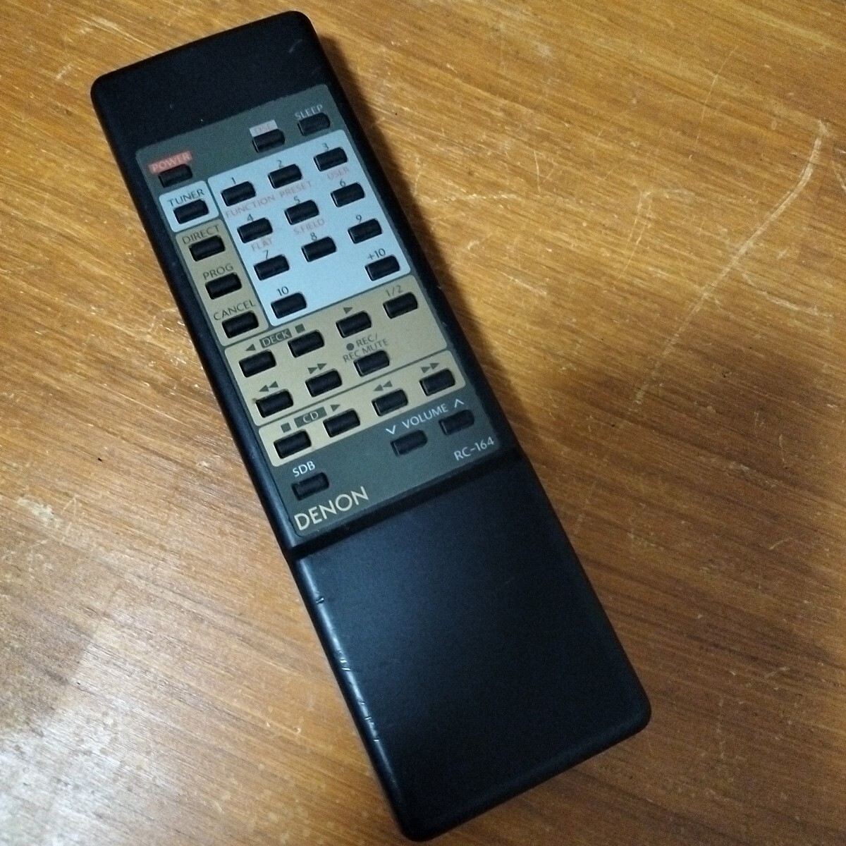 denon rc-164 オーディオリモコン　動作確認済
