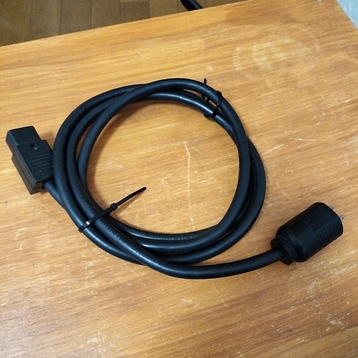 12 awg/3 conds ll22035 csa sjt 105℃　ft2 電源ケーブル　2m