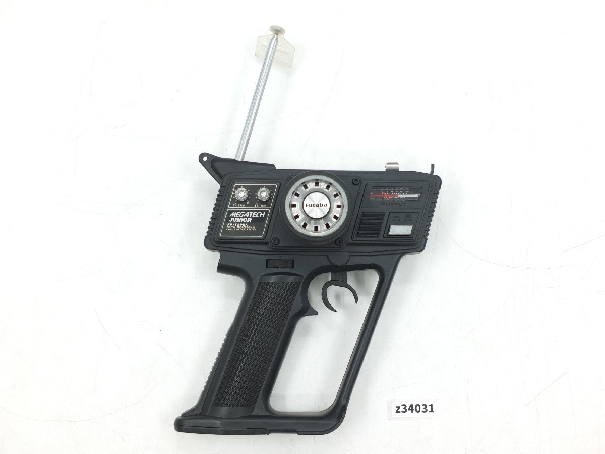 【z34031】Futaba フタバ MEGATECH JUNIOR FP-T2PBK メガテック ジュニア 送信機 ジャンク 格安スタート