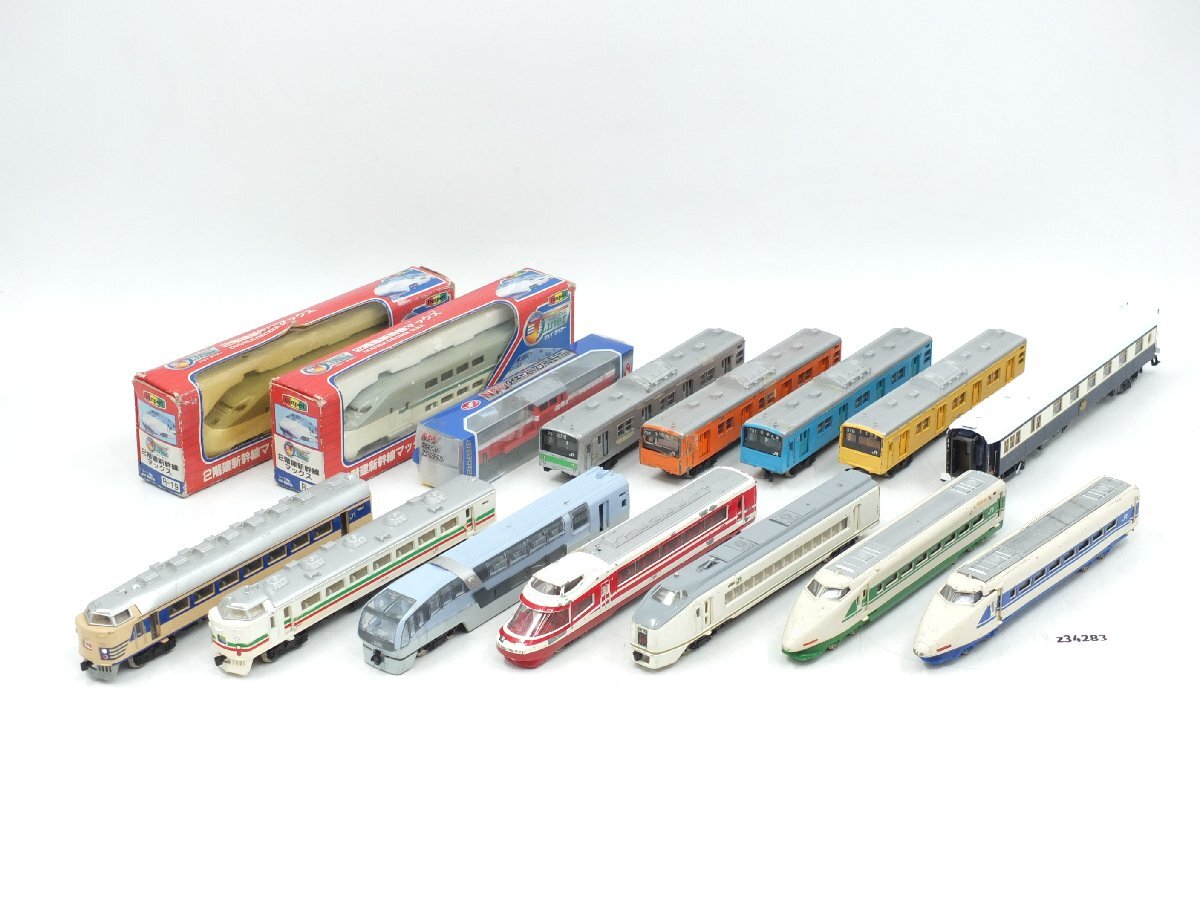 【z34283】鉄道模型 まとめ 2階建新幹線マックス オリエント急行 DD-51 ディーゼル機関車 etc 合計15点まとめ 格安スタート