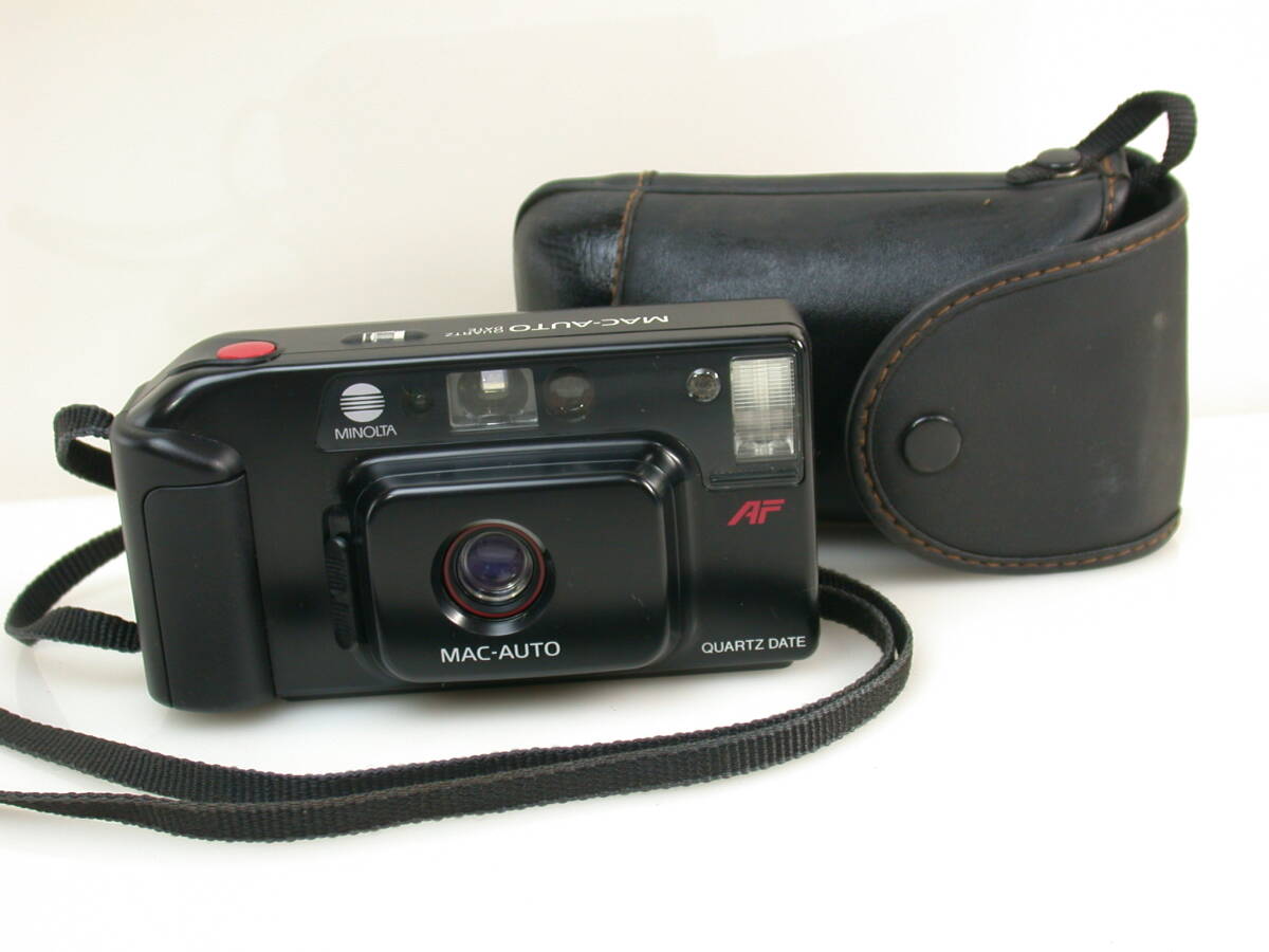 夢 ミノルタ MAC AUTO コンパクトカメラ シャッター 巻き上げOK