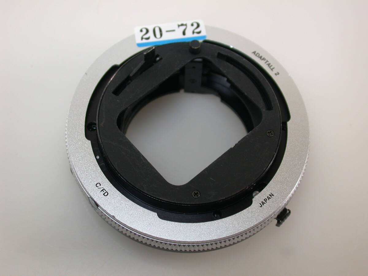 キャノンFD タムロン マウントアダプター 20-72