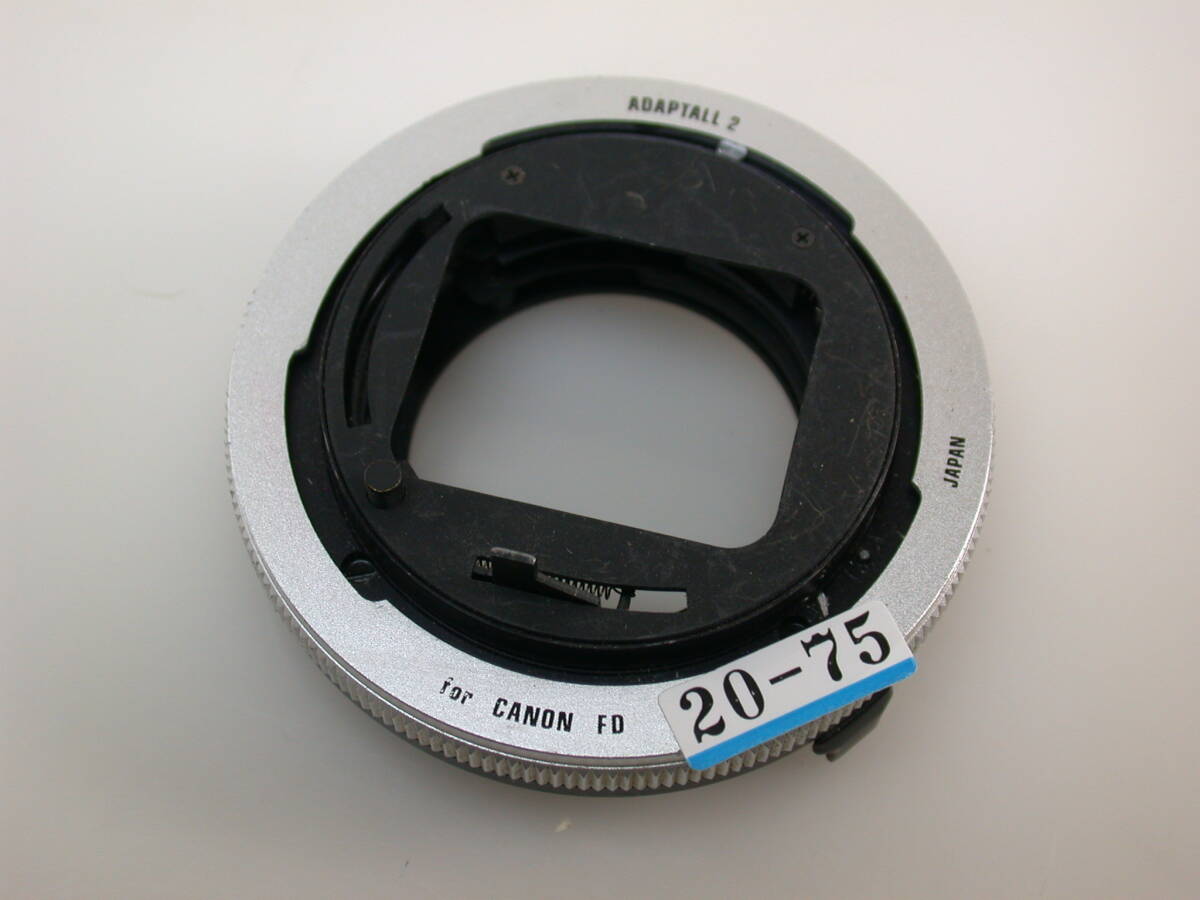 キャノンFD タムロン マウントアダプター 20-75