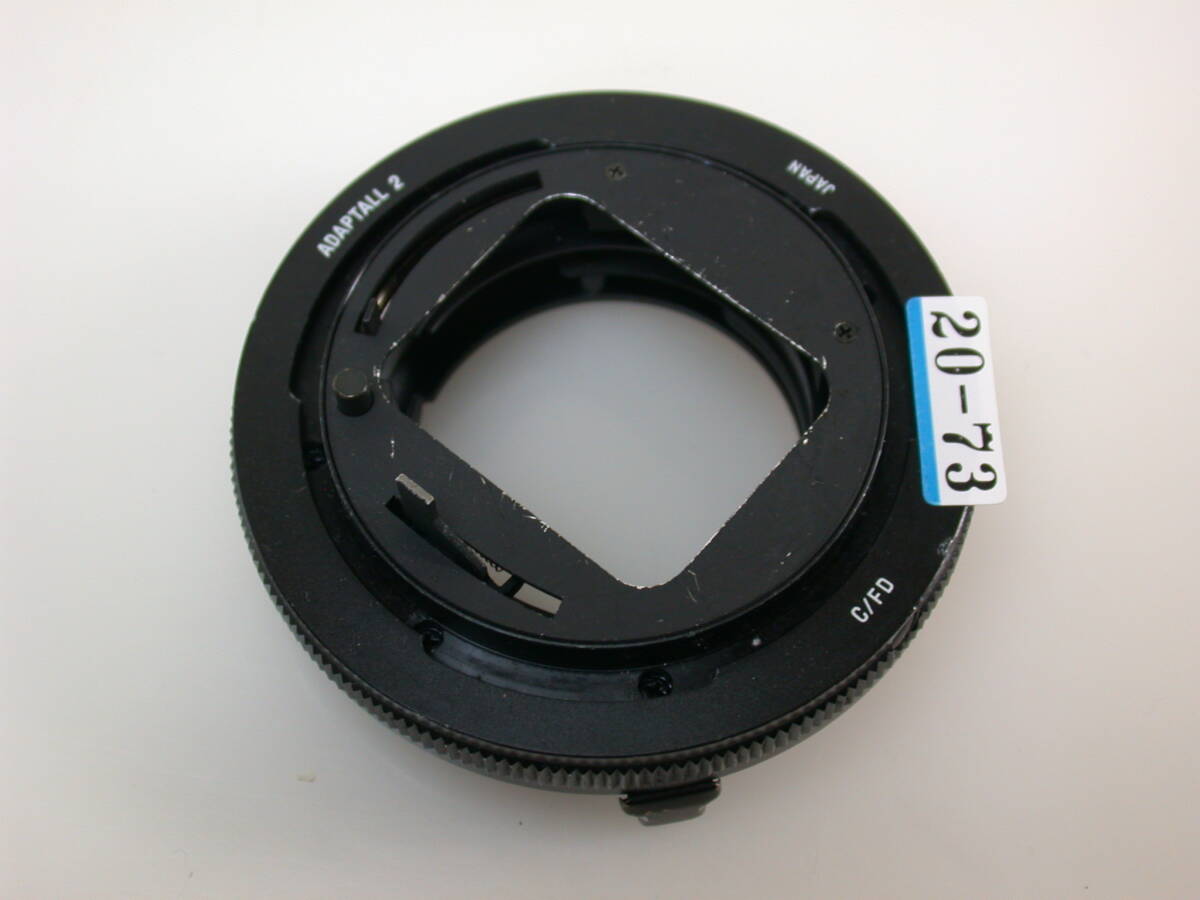 キャノンFD タムロン マウントアダプター 20-73