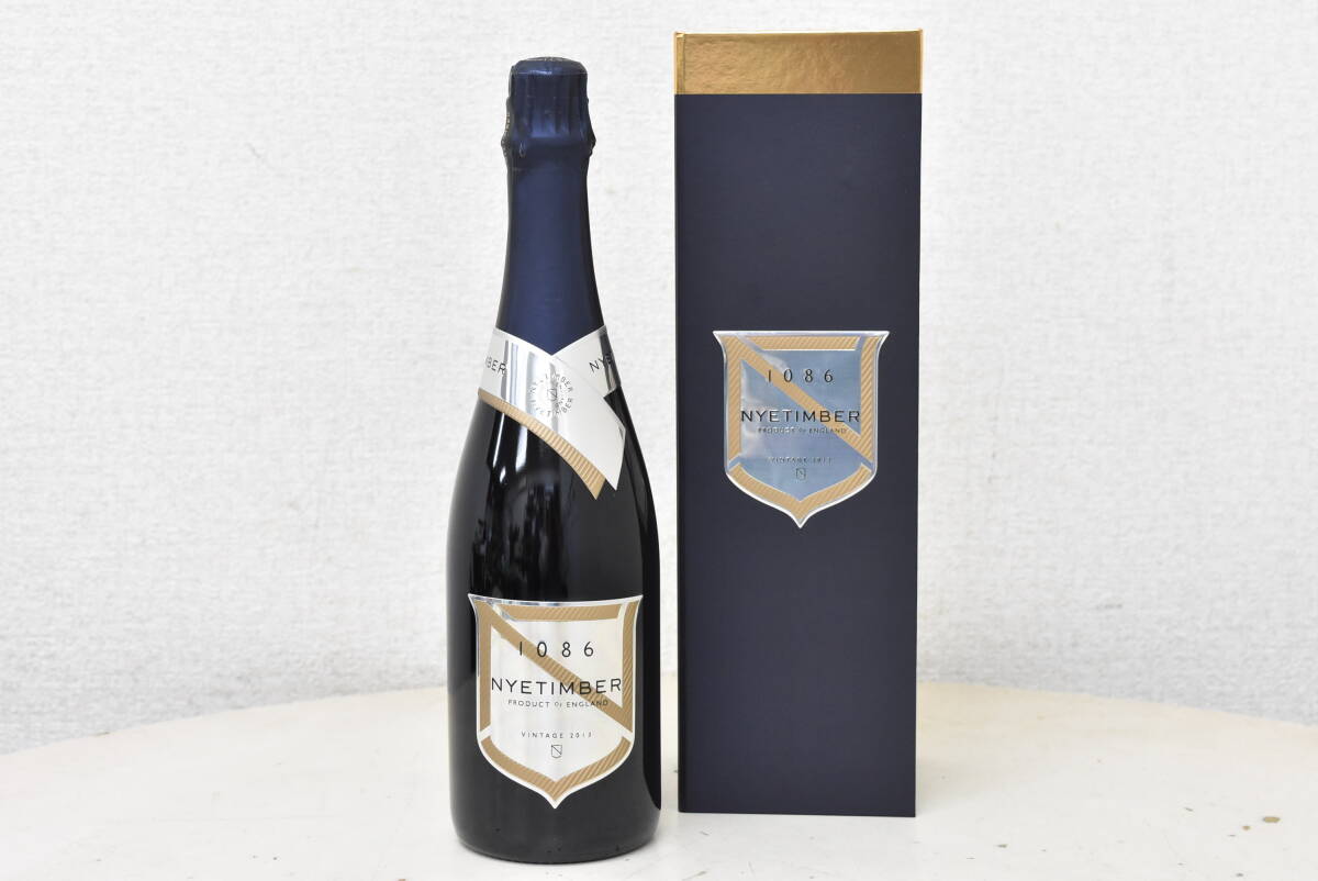 【未開栓】 NYETIMBER 1086 Prestige Cuvee 2013 ナインティンバー プレスティージュ キュヴェ 2013 750ml 12％ 箱付き① 14X239