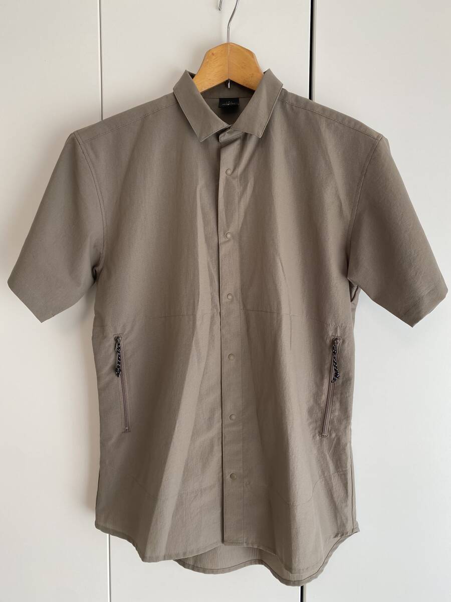 AXESQUIN ELEMENTS ベンチレーションシャツ ショートスリーブ S アクシーズクイン Ventilation Shirt 半袖 S/S