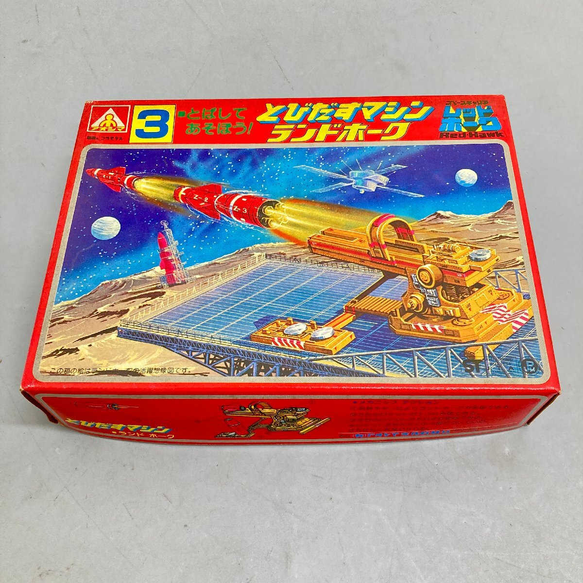 ◆◇[19] アオシマ とばしてあそぼう！ とびだすマシン ランドホーク プラモデル 未組み立て 07/121719ｍ◇◆