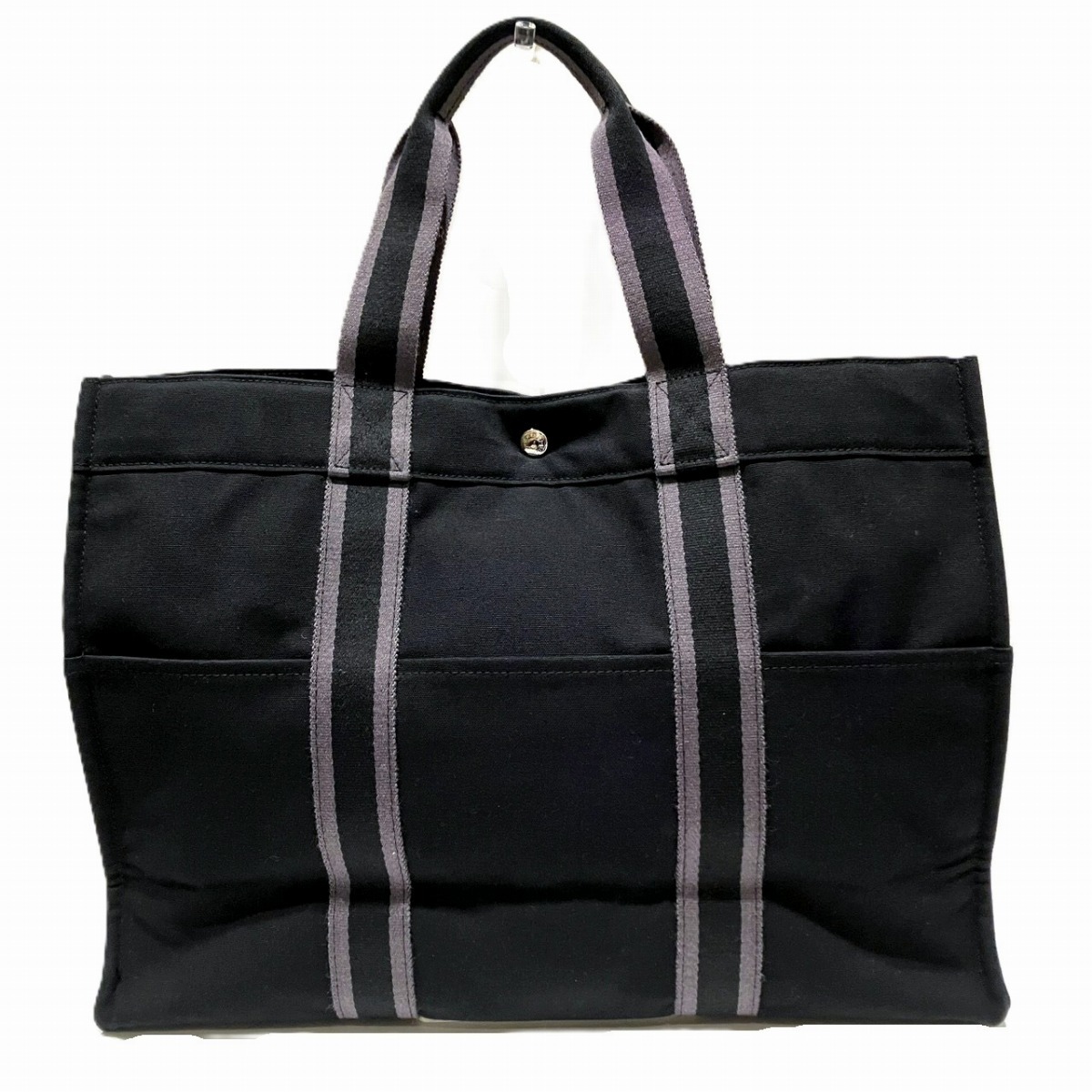 エルメス HERMES トートバッグ フールトゥGM キャンバス 中古☆0335