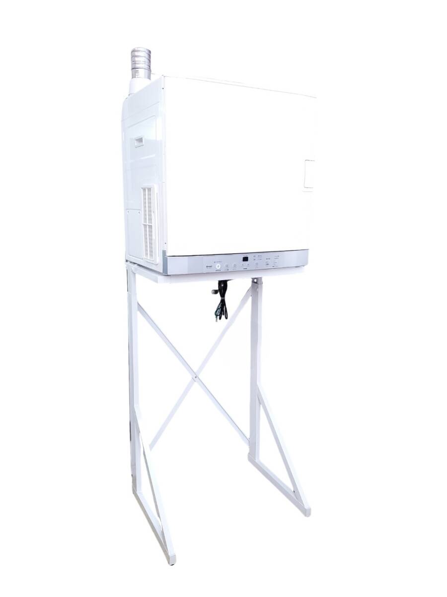 Rinnai リンナイ 都市ガス用 ガス衣類乾燥機 乾太くん RDT-52SA 左開き 2021年 5kg 専用台付き プラズマクラスター 動作確認済