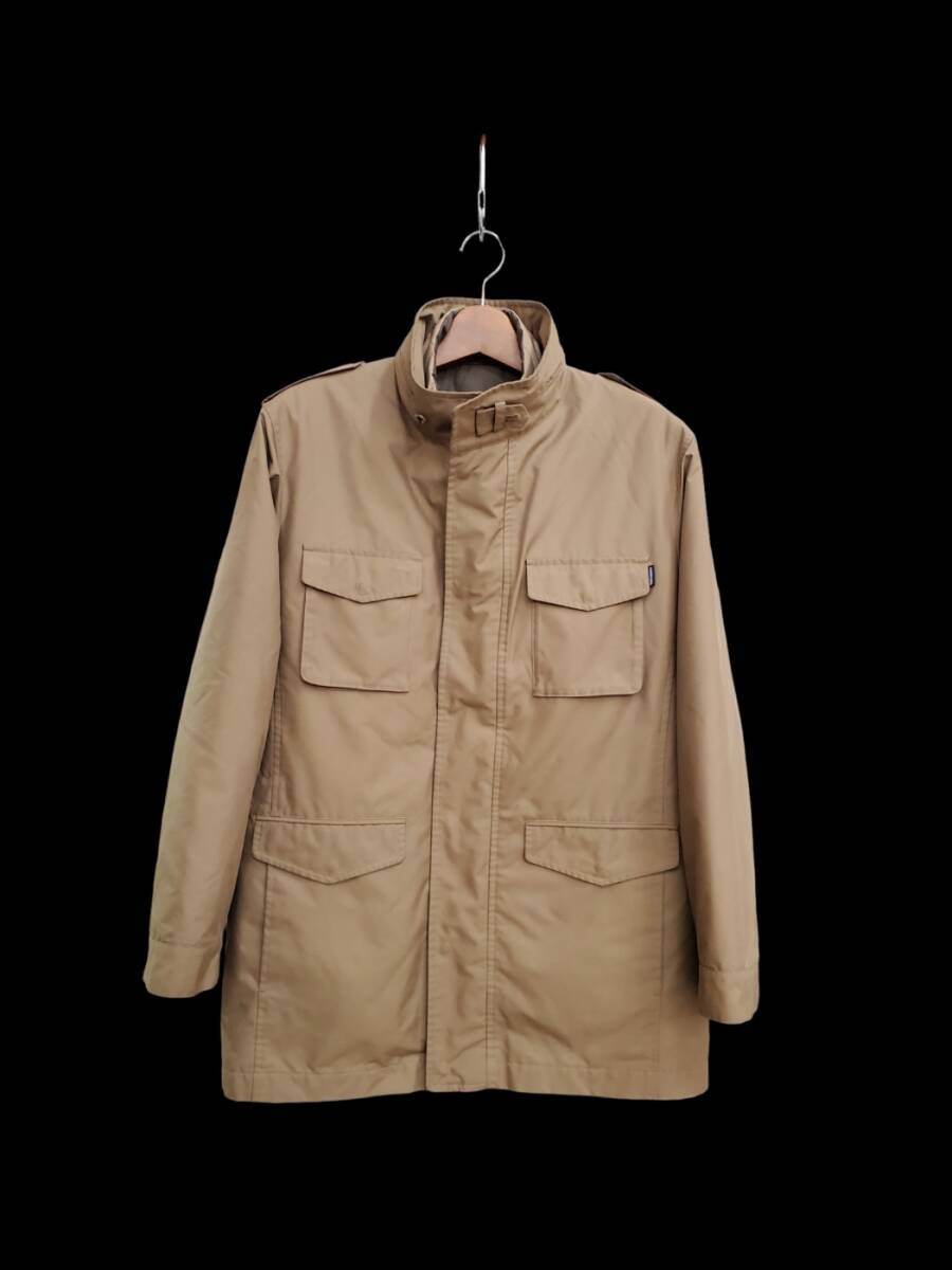 【NEWYORKER/ニューヨーカー】 キルティングライナー付 2WAY コート ブルゾン (メンズ) Lサイズ ブラウン系 11-44-9817