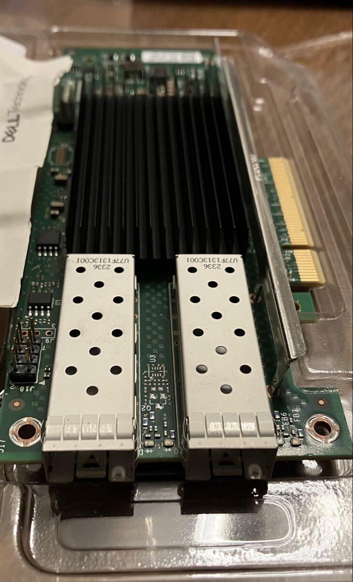 インテル X810-XXV 25GbE SFP28 デュアル ポート PCIe 動作確認済 新品同様 ブラケット無し