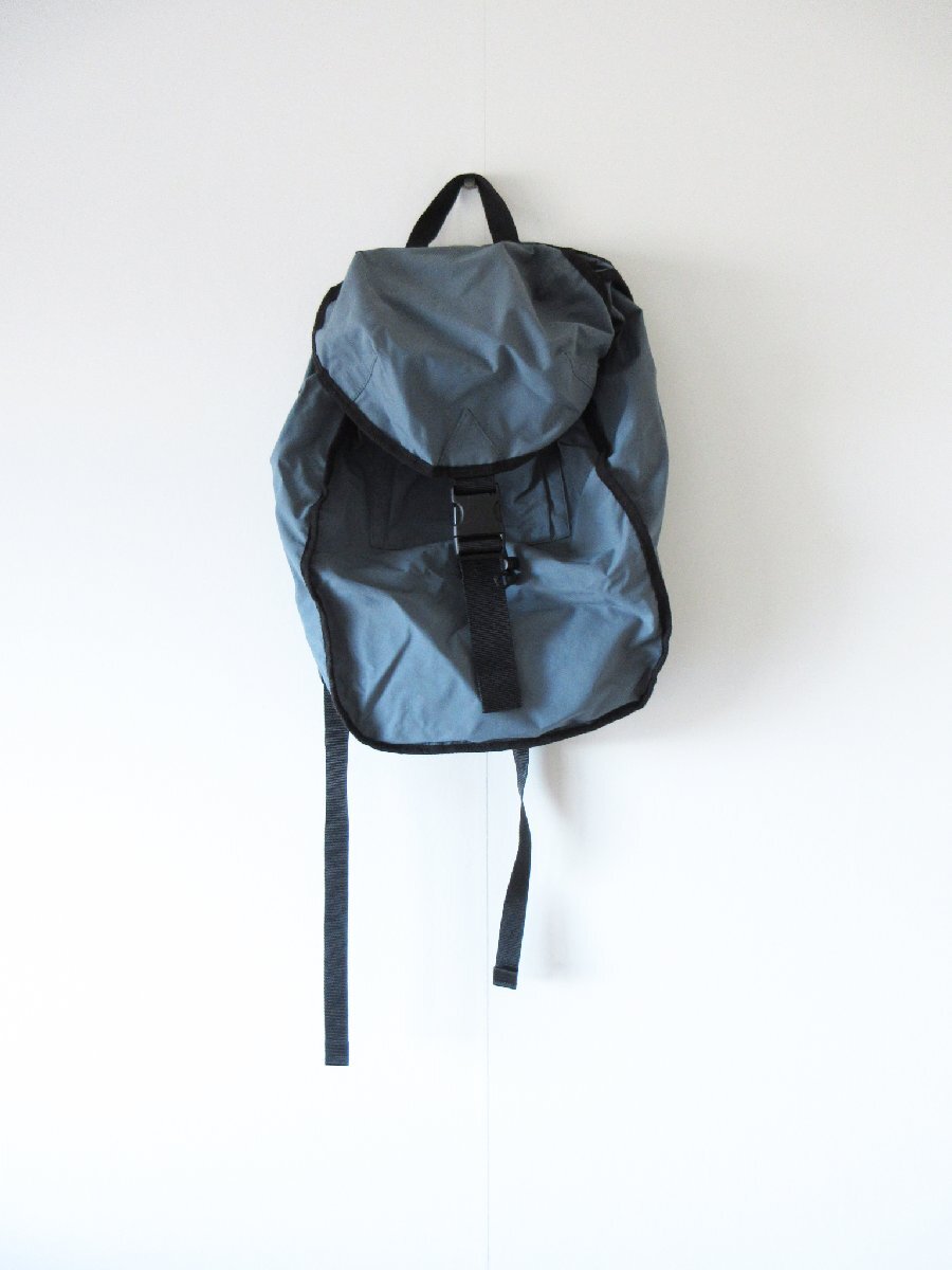 【定価3.1万】 2024-25 MHL. / マーガレットハウエル PROOFED NYLON TAFFETA MID BLUE / リュック バックパック
