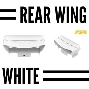 TSR製1／10 F1用リアウイング(ホワイト) TSR1002 RCパーツ RCパーツ