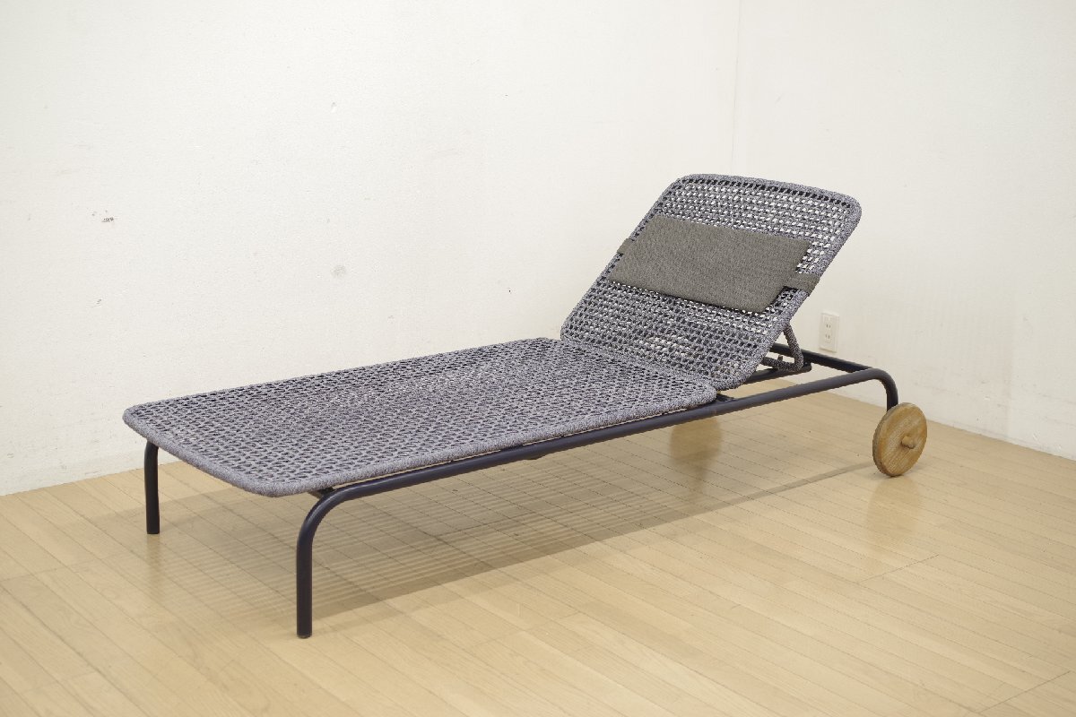 アスプルンド 取扱 VIVERE ビブレ サンラウンジャー リクライニング リゾートベッド デッキチェア アウトドア ガーデンファニチャー