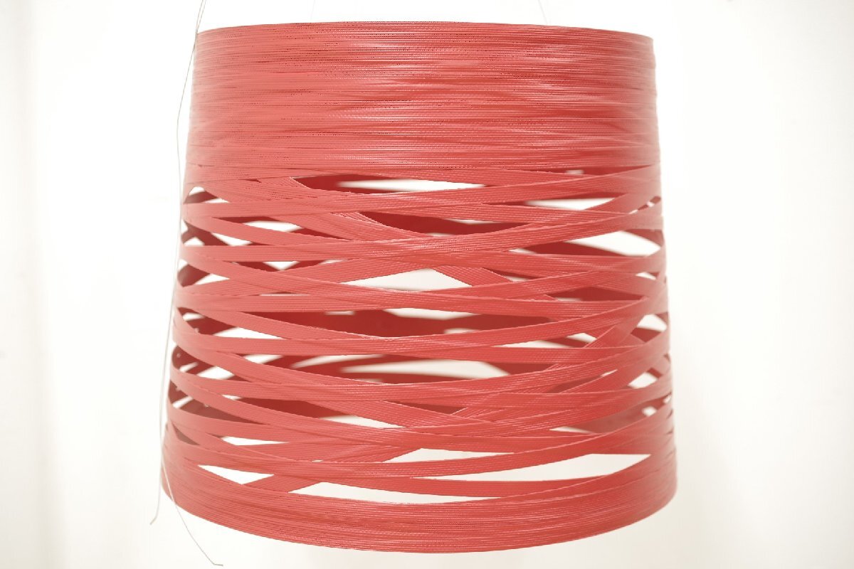 FOSCARINI フォスカリーニ トレスペンダント（グランデ）レアカラークリムゾン イタリア製 モダンアート 照明 ダイニング カフェ　