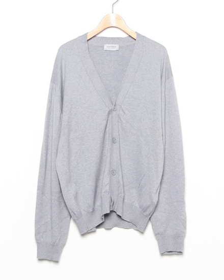 ★即決★ ( JOHN SMEDLEY カーディガン グレー ) 美品 ジョンスメドレー SWEATER SERIES シーアイランドコットン