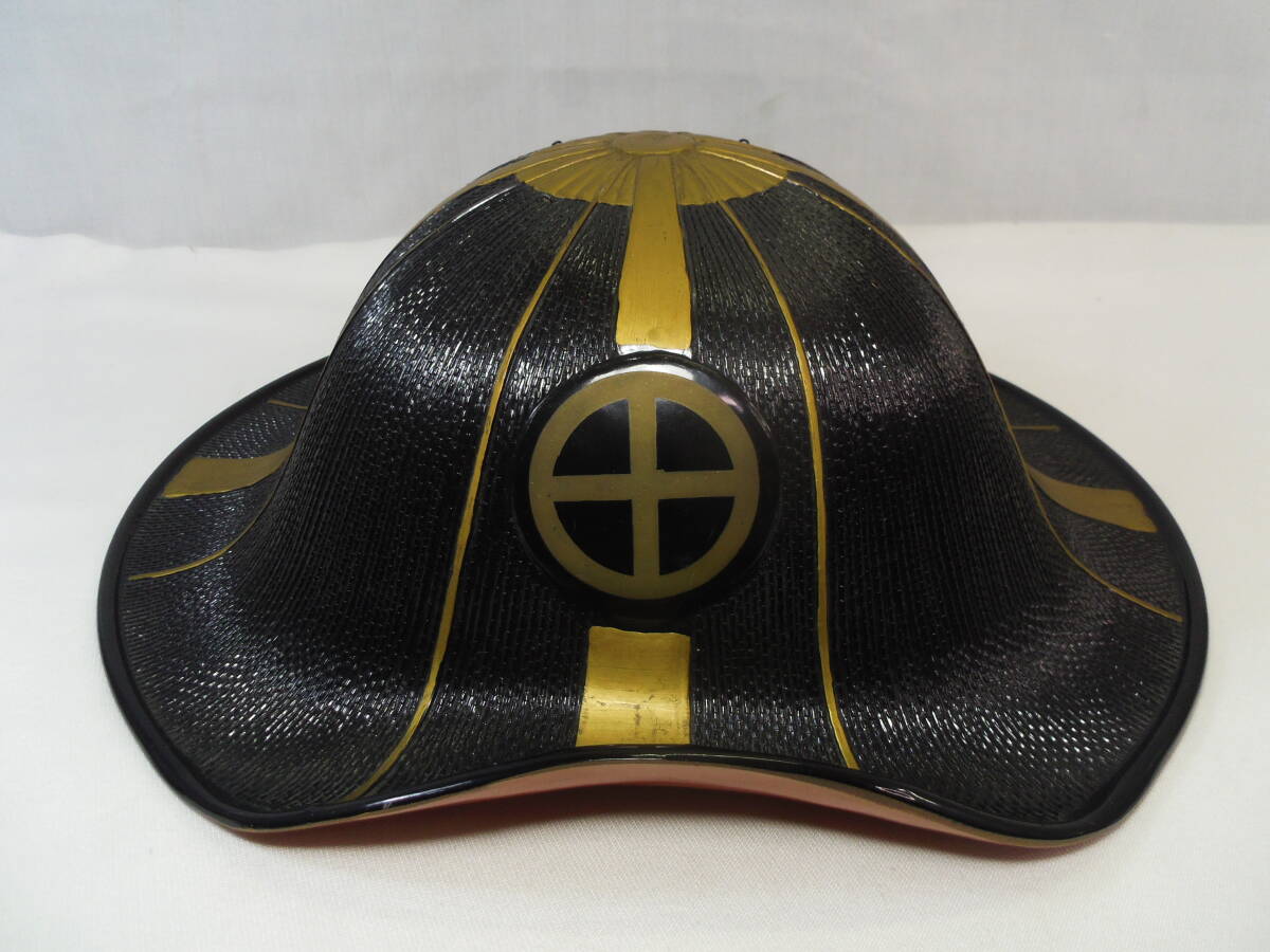 H07◇時代武具 陣笠◇内朱塗 陣笠帽子◇骨董 古美術品 時代物◇島津家伝来 薩摩藩◇送料980円◇