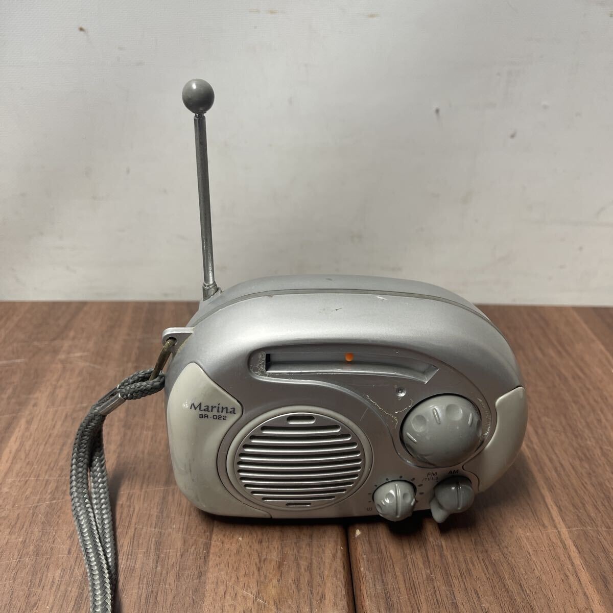 「I11_12A」ASCO 防水 おふろラジオ FM/AM 本体のみ　現状出品（251112）