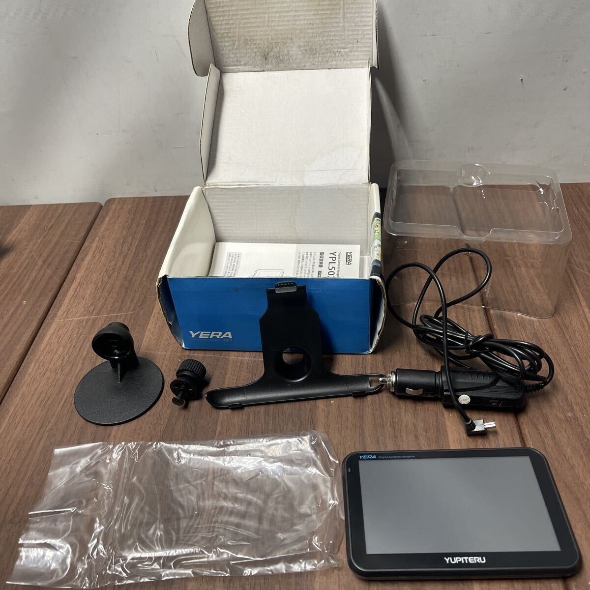 「AE11_15A」YUPITERU ユピテル YPL502si ポータブルナビゲーション 2011年製 動作未確認　現状出品（251202）