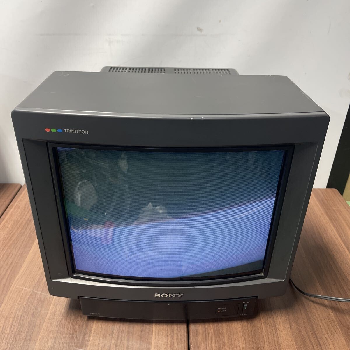 「1FR21」SONY/ソニー　トリニトロン カラーモニター　CPS-14F1　動作品　現状出品（251110）