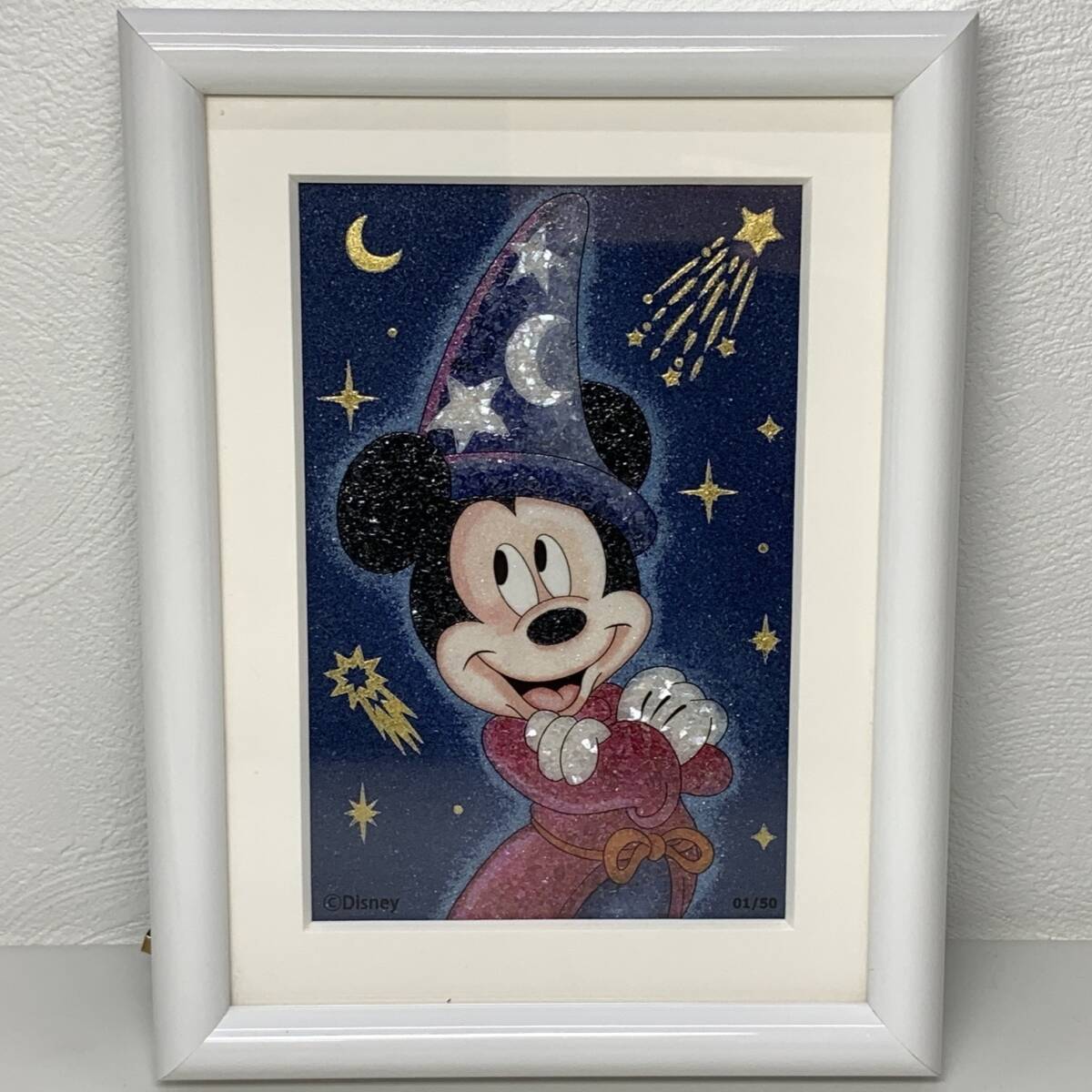 Disney ディズニー ジュエリー アート ジュエリー絵画 ファンタジア ミッキー 【中古】GIY57250