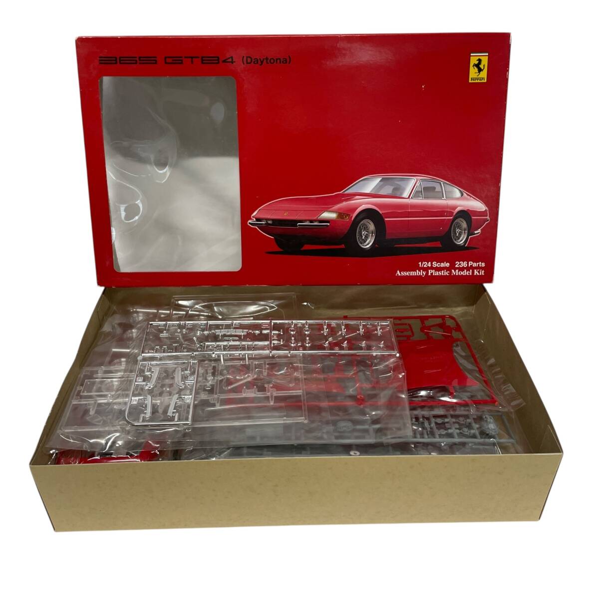 ◆フジミ FUJIMI フェラーリ Ferrari 365 GTB4 1/24 デイトナ Daytona ※中古品 欠品パーツ不明※ X104272NL