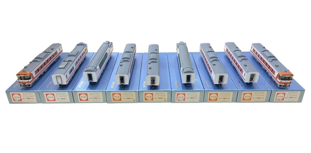 KTM キハ183系 特急気動車 9両編成 鉄道模型 HO 箱あり 中古 動作未確認 SKH7426