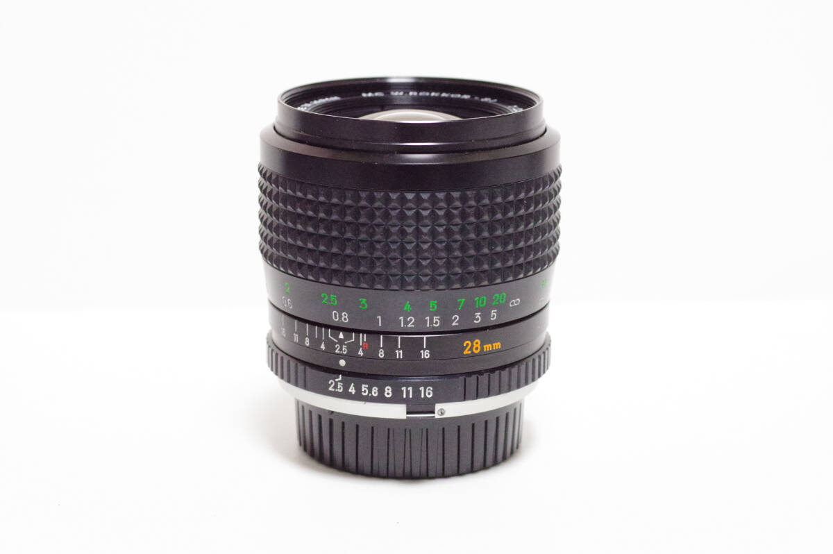 ミノルタ MINOLTA MC W.ROKKOR-SI 28mm F2.5 単焦点