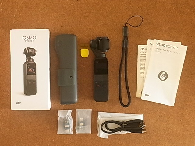 DJI POCKET ジンバルカメラ ポケット 元箱付　送料410円　ほぼ未使用品