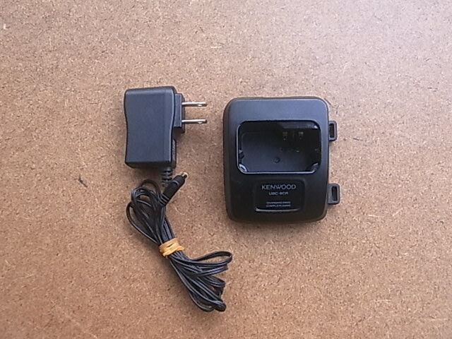 純正　KENWOOD ケンウッド 充電台/ACアダプター　UBC-6CR/UBC-7SL　送料440円　中古