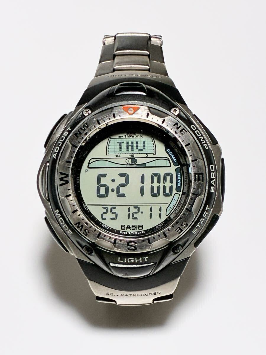 カシオ 腕時計 CASIO ビンテージ Sea Pathfinder Triple Sensor Moon Baro 2274 SPF-40　　