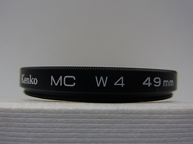 送料110円～　Kenko　ケンコー　MC　W4　49mm　管理no.1
