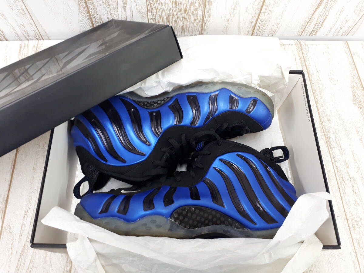 靴Hf7203-187♪【80】NIKE AIR FOAMPOSITE ONE XX 20TH ANNIVERSARY 895320-500 27.5cm ナイキ エア フォームポジット ワン