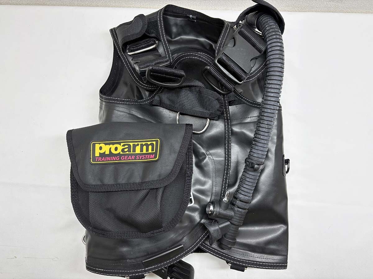 Hand Glued ハンドグルード BCジャケット Proarm プロムアーム Sサイズ ダイビング 12HG20G