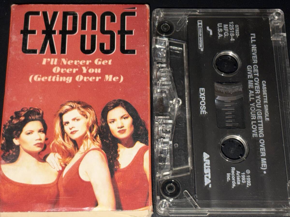 Expose / I'll Never Get Over You 輸入カセットテープ
