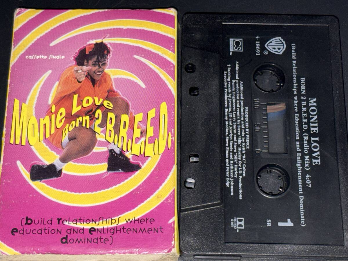 Monie Love / Born 2 B.r.e.e.d. 輸入カセットテープ