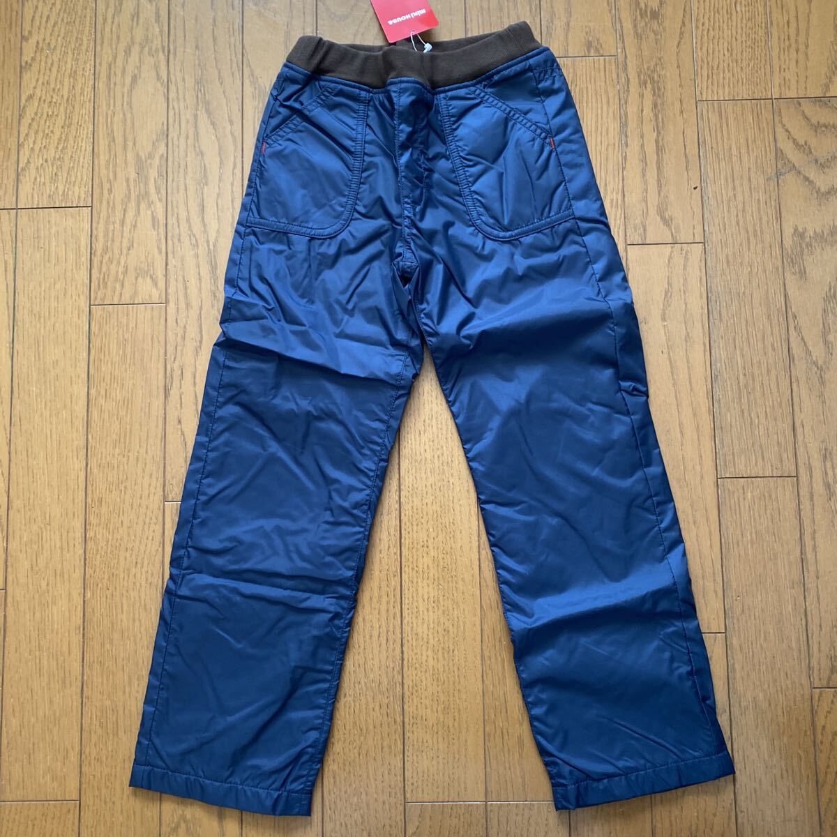 SALE　未使用　ミキハウス　防寒裏フリースズボン　120 ゴルフ　アウトドアパンツ　ウインタースポーツ　スノーパンツ