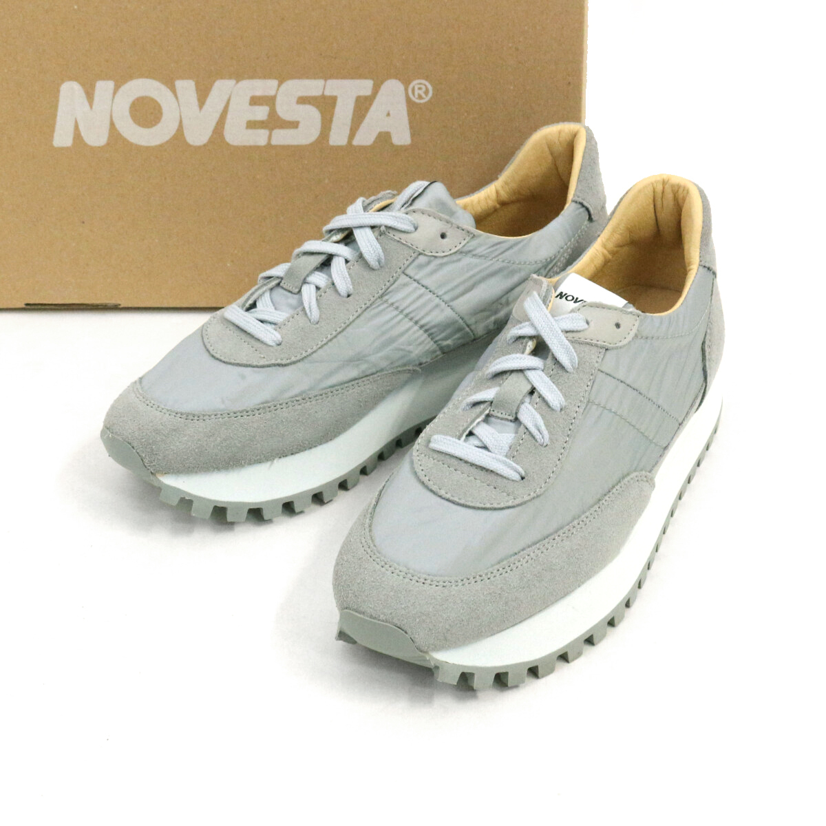 新品 NOVESTA MARATHON RUNNER SUPER TRAIL マラソンランナースーパートレイル / スニーカー UK6 N359005-003GRE212 ノヴェスタ