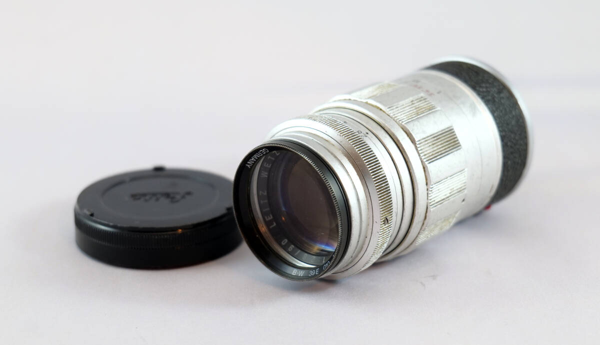 【初期型】【特価】 ライカ Leica エルマリート M90mm F2.8 交換レンズ シルバー【A0012】