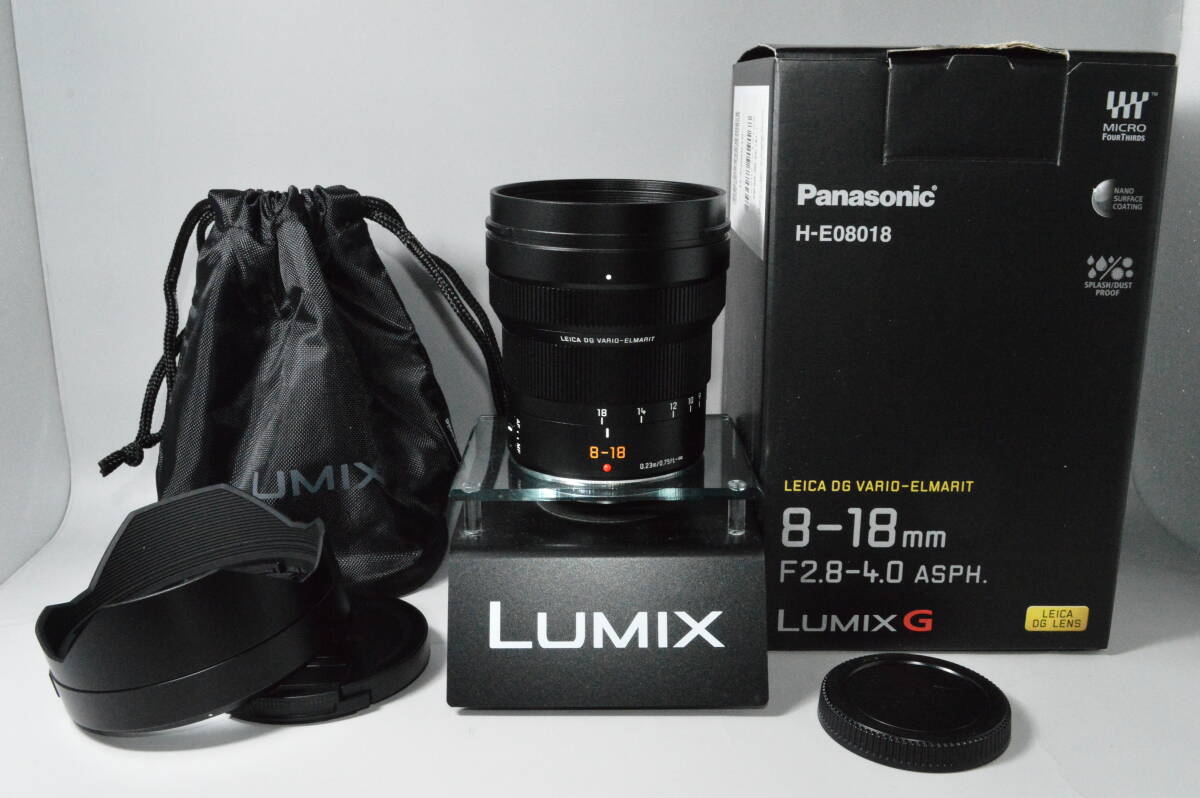 #a2543【外観美品】 Panasonic パナソニック LEICA DG VARIO-ELMARIT 8-18mm F2.8-4.0 ASPH.
