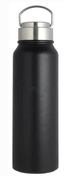 TOURI FLASK（トゥーリフラスク）ハンギングボトル １Ｌ ステンレスボトル ブラック 水筒 Touriflask マイボトル